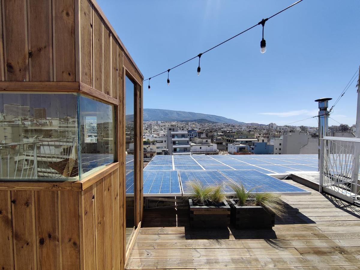 Unique Solar Penthouse With Jacuzzi And Sauna In Central Athens Exterior photo