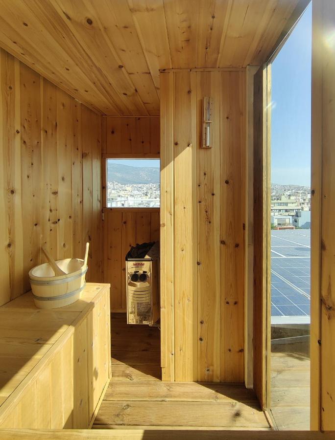 Unique Solar Penthouse With Jacuzzi And Sauna In Central Athens Exterior photo